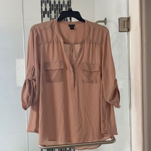Torrid Blush Blouse size 3